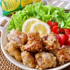 爽やかな夏用唐揚げ♡『ザクザク衣の塩レモン唐揚げ』