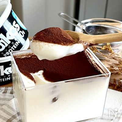 材料３つ！クリームチーズや生クリームなし！ティラミスの作り方
