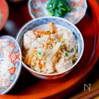 【納豆と鶏だんごの炊き込みご飯】高タンパク低脂肪！