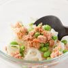 焼き明太子とれんこんの混ぜご飯の工程3