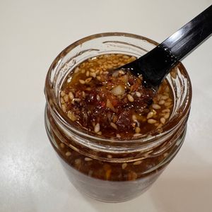 yucariの作ってみた!投稿(危険なウマさ『食べるラー油』何にでも合う旨味のかたまり。)