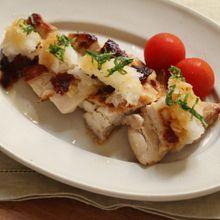 夏のスタミナ料理!【チキンステーキおろし添え】