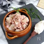 コンビーフとポテトのサワークリーム和え
