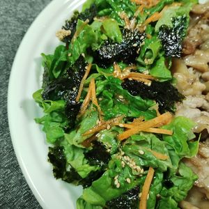 M＊Pの作ってみた!投稿(焼肉屋さんのチョレギサラダをおうちでも！)