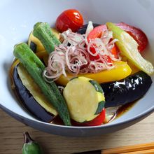 旬の野菜でパワーチャージ【夏野菜の揚げびたし】
