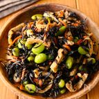 レンジで5分！【ひじきと枝豆の旨煮】栄養満点副菜♩