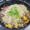 豚肉とカニカマの素麺チャンプルの工程6