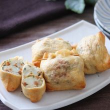 ボリューム満点！ハマる♡納豆ポテト巾着