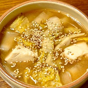 michuの作ってみた!投稿(『白菜と崩し豆腐の胡麻味噌スープ』)