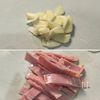 【ベーコンとほうれん草のペペロンチーノ】シンプル間違いない♪の下準備