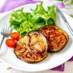 丸ナスのステーキ【茄子・なす】