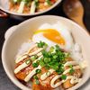 鶏むね肉で手軽に♪とろ卵を絡めて♡【照りたまマヨチキン丼】の工程5