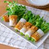 【5分でパッと華やか】ちくわと豆苗の中華風はさみサラダ