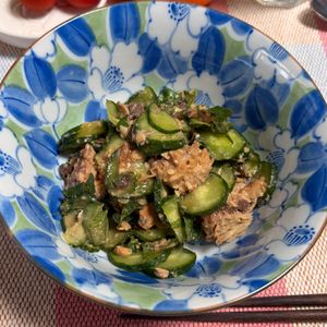 ゆっこの作ってみた!投稿(【サバ缶ときゅうりのさっぱり旨だれ和え】栄養満点◎5分副菜♪)
