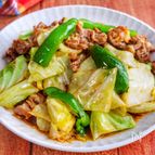 ごはんが進む♪【豚こま野菜の回鍋肉風】
