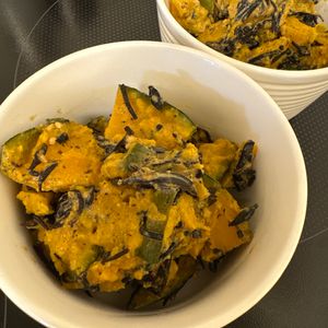 cinnamonの作ってみた!投稿(鉄分補給！かぼちゃとひじきの胡麻マヨサラダ)
