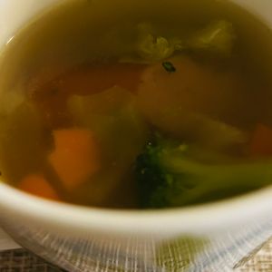 puricoの作ってみた!投稿(【即席ポトフ風スープ】１０分かからない♡包丁まな板不要！)