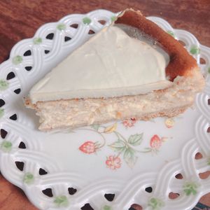 REIの作ってみた!投稿(混ぜて焼くだけ☆超濃厚ベイクドチーズケーキ)