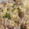 あきぷぅの作ってみた!投稿(ワンパン10分！【豚こま肉ときのこのとろ玉和風あんかけ】)