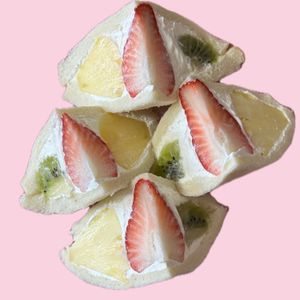 smkcの作ってみた!投稿(ヨーグルトクリームが爽やか♡絶品フルーツサンド)