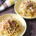 豆もやしとツナのさっぱりサラダ♡ヘルシー〜ダイエットに！
