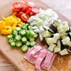 【夏野菜の塩コンソメスープ】旨みが溶け出した具沢山スープ♡の工程1