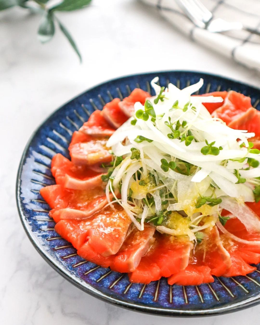 サーモンカルパッチョ | レシピサイトNadia