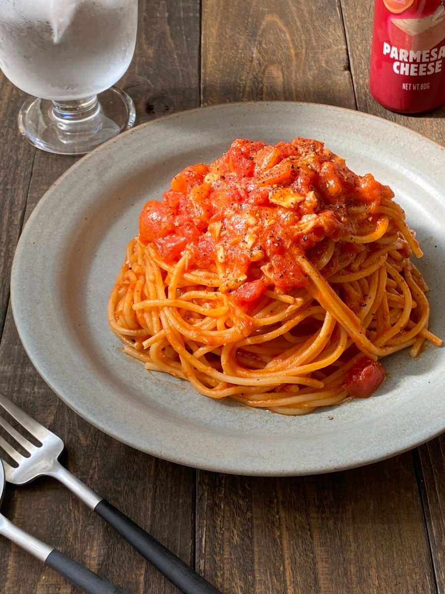 ヒラタケとガーリックパスタのレシピ