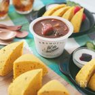 親子で満足♪レンジでお手軽!かぼちゃの蒸しパン&ボルシチ