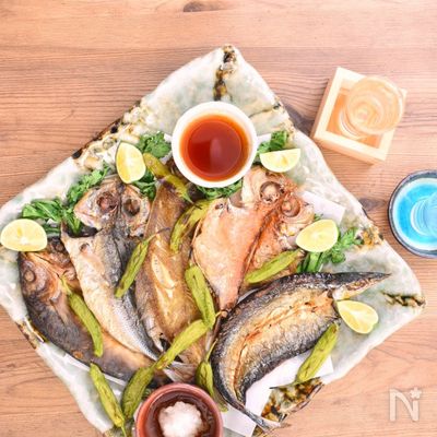 骨ごとバリバリ!干物せんべい