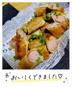 バリバリソーセージ作ってみた!3