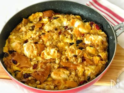 フライパンでお手軽に パンプティング 朝食にもぴったり By 松山絵美 レシピサイト Nadia ナディア プロの料理家のおいしいレシピ