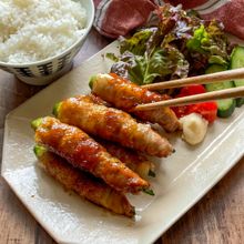 甘辛だれがやみつき!オクラの肉巻き