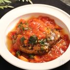 レンジでイタリアン！ハンバーグリメイク