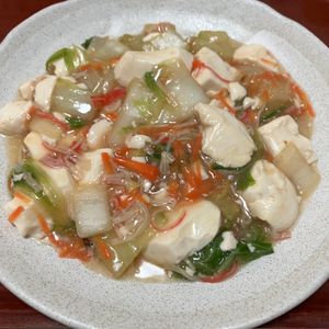 りんごの作ってみた!投稿(【白菜と豆腐のうま煮】まろやかな甘みとうま味が引き立つ！)