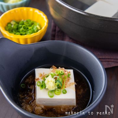 簡単!シンプル美味*湯豆腐のたれ