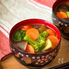 ワンランクアップ【とうもろこし＆こめ油で具だくさんお味噌汁】