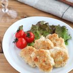 鶏むね肉でヘルシー豆腐ナゲット