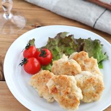 鶏むね肉でヘルシー豆腐ナゲット