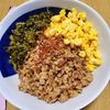 ナムディの作ってみた!投稿(あまから魯肉飯風そぼろの三色丼)