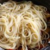 パプリカたっぷりミートソースパスタ♪夏の工程3