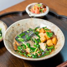 【さばのカクテキ煮】うま辛煮汁がしみ込む♪