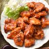 米粉+鶏むね肉deやわらかヘルシーヤンニョムチキン