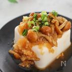 とうふのなめこ餡