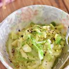 春キャベツの塩だれサラダ【作り置き】