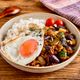 野菜がごろっとたっぷり！【夏野菜のドライカレー】