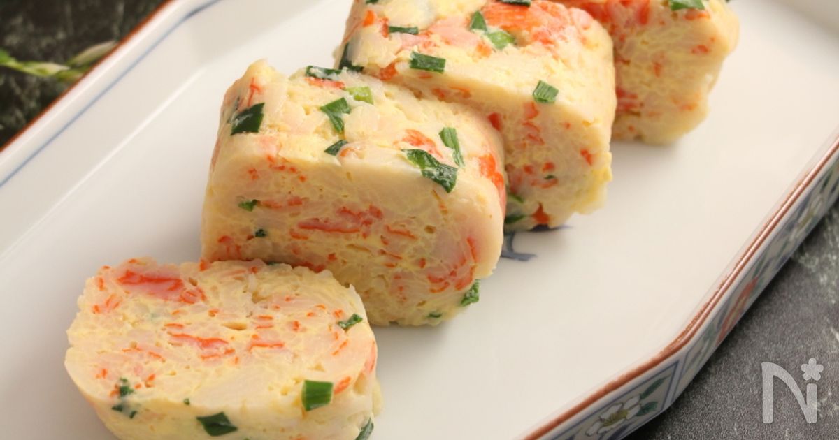 レンジで簡単！オーシャンキング卵焼き