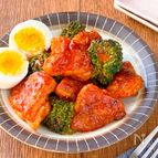 【子供も大好き♡】鶏もも肉とブロッコリーのオーロラソース