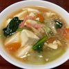 りんごの作ってみた!投稿(ワンパンで栄養満点◎【小松菜と豆腐とえのきの中華風あんかけ】)