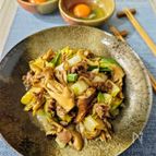 【食べたらすき焼き】菜根譚のすき焼きを再現してみました。